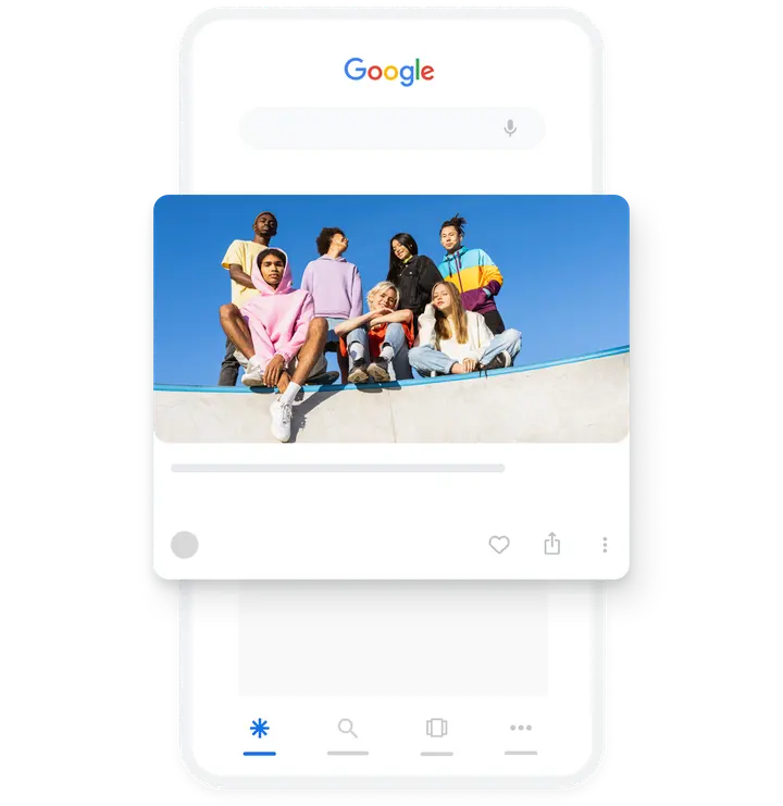 Google Demand Gen visual ad placement across Google Discover, YouTube and Gmail feeds