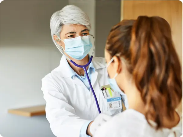 Medical consultation between doctor and patient