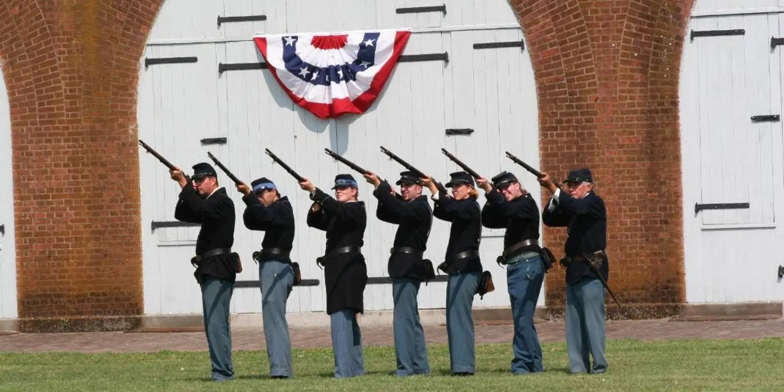 Traditional black powder musket salute celebrating Cherryville's centuries-old New Year's Shooters heritage dating back to 1786