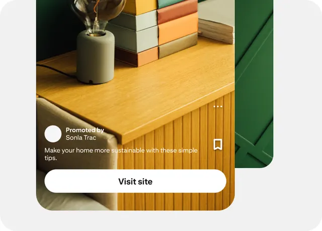 Pinterest idea ad example promoted by a kombucha brand