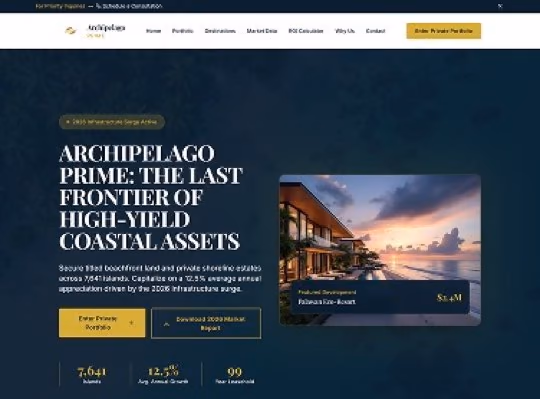 Coastal Real Estate Agency custom website design in Rock Hill NC by Overtop Media Digital Marketing