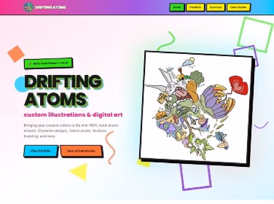 Illustrator & Digital Art custom website design in Plaza Midwood NC by Overtop Media Digital Marketing