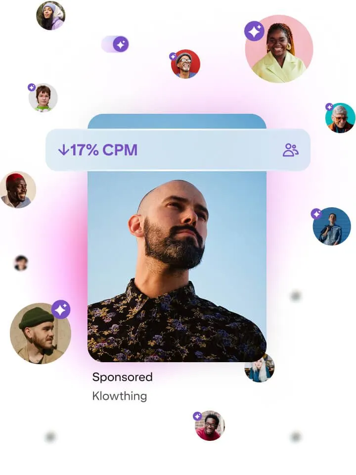 Pinterest example of Performance+ targeting reaching relevant people with a sponsored Pin