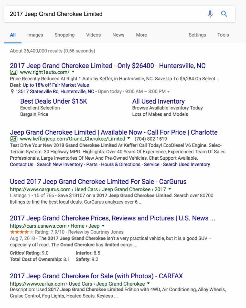 Dynamic Inventory Search Ads Overtop Media Top Rated Digital Marketing Agency - Overtop Media Digital Marketing, in Charlotte NC